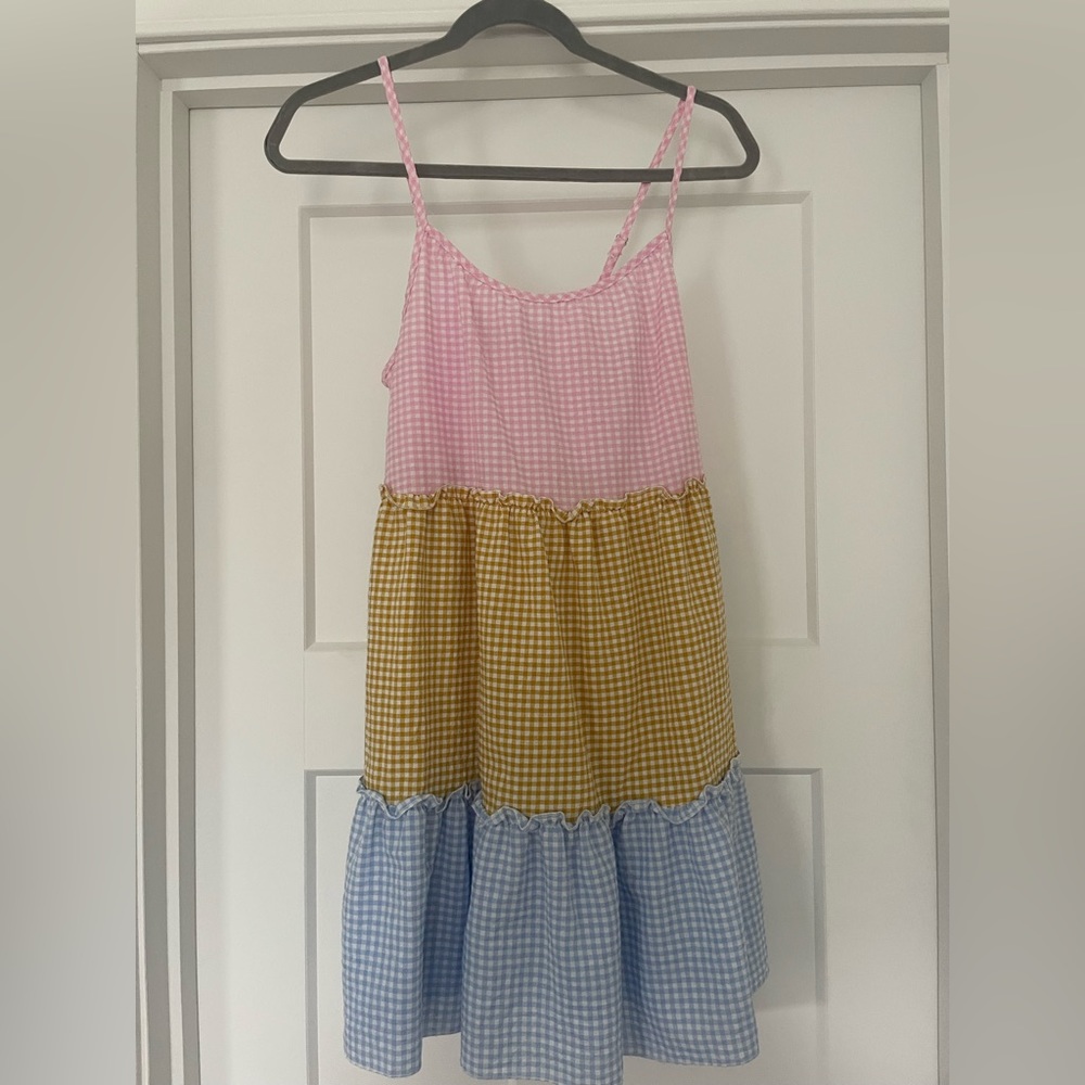 Shein Color Block Beach Cover up